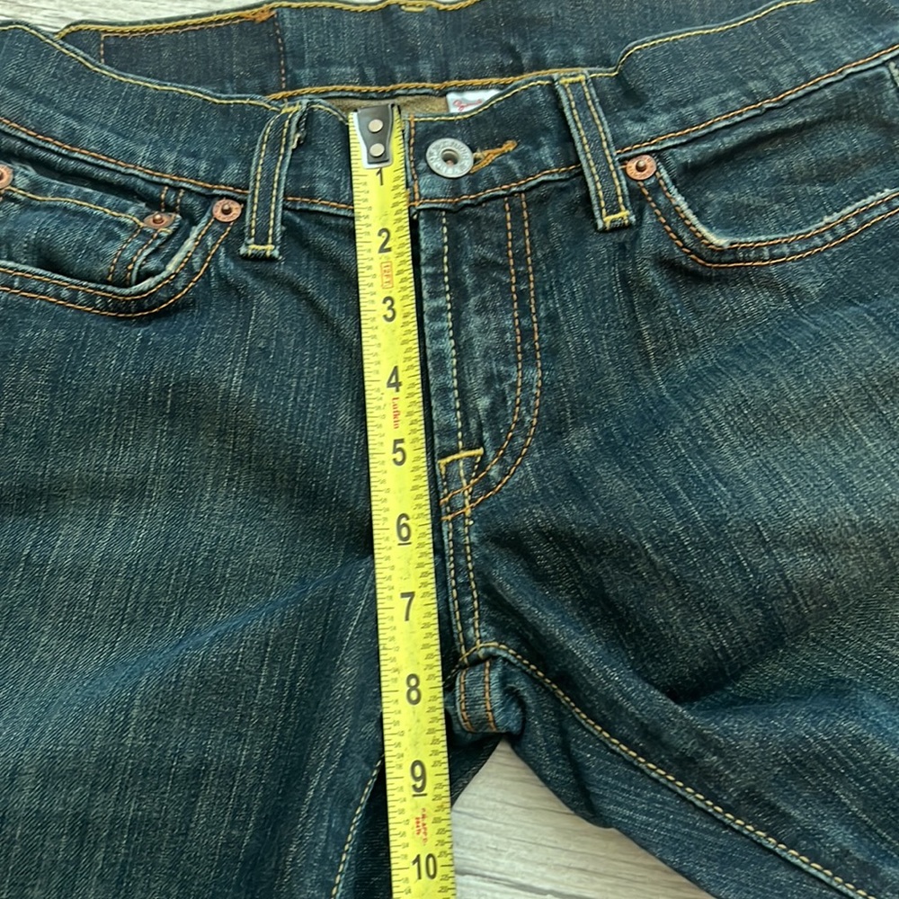 Lucky Brand Dungarees By Gene Montesano Sundown Straight Jeans Size 25 Reg - Picture 9 of 14